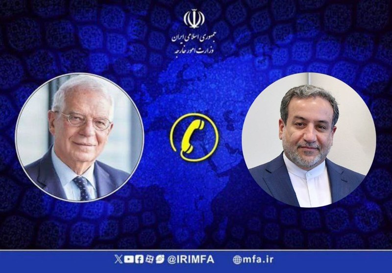 تبادل نظر عراقچی و بورل درباره مذاکرات رفع تحریمها تبادل نظر عراقچی و بورل درباره مذاکرات رفع تحریمها