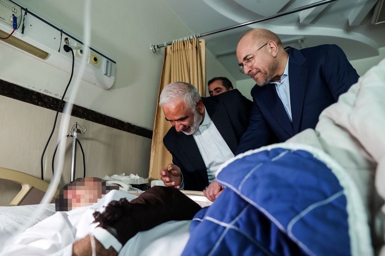 عیادت قالیباف از مجروحان جنایات اخیر رژیم صهونیستی در لبنان/ درخواست قالیباف از مجروحان: سلام ما را به رهبری برسانید+تصاویر عیادت قالیباف از مجروحان جنایات اخیر رژیم صهونیستی در لبنان/ درخواست قالیباف از مجروحان: سلام ما را به رهبری برسانید+تصاویر