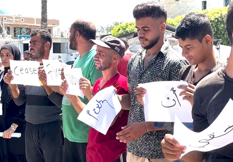 همدردی رتبههای برتر علمی کرانه باختری با دانشآموزان غزه همدردی رتبههای برتر علمی کرانه باختری با دانشآموزان غزه