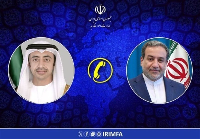 گفتگوی تلفنی وزرای خارجه ایران و امارات گفتگوی تلفنی وزرای خارجه ایران و امارات