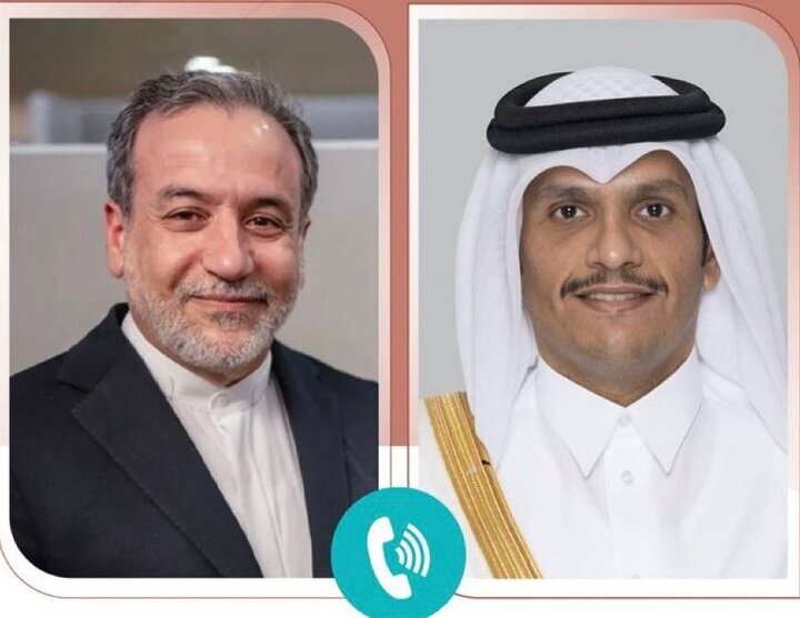 تماس تلفنی وزیر امور خارجه قطر با وزیر امور خارجه کشورمان تماس تلفنی وزیر امور خارجه قطر با وزیر امور خارجه کشورمان