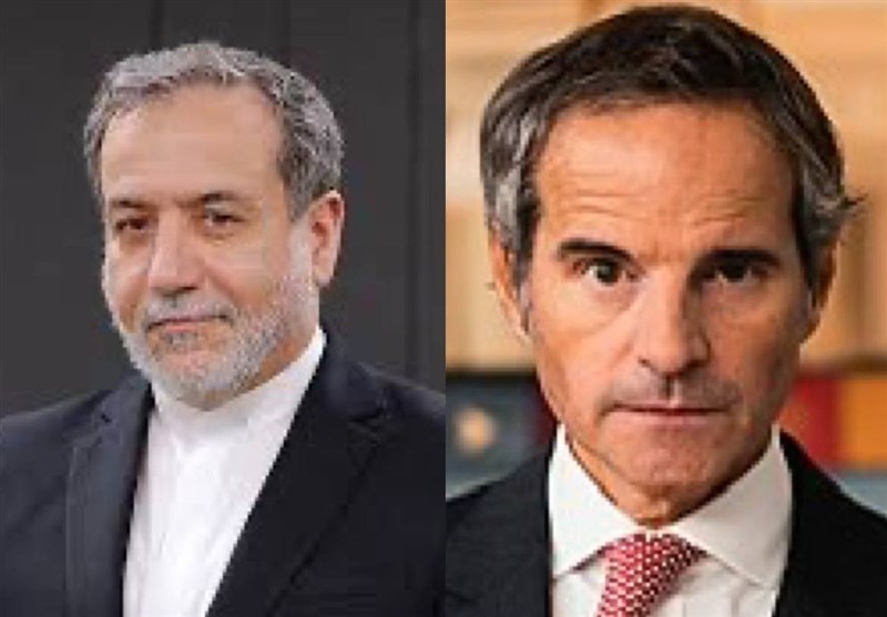 گروسی با عراقچی تلفنی گفتگو کرد گروسی با عراقچی تلفنی گفتگو کرد