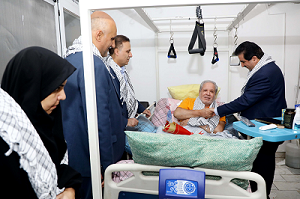 بازدید مدیرعامل بانک رفاه کارگران از مرکز توانبخشی جانبازان ثارالله بازدید مدیرعامل بانک رفاه کارگران از مرکز توانبخشی جانبازان ثارالله