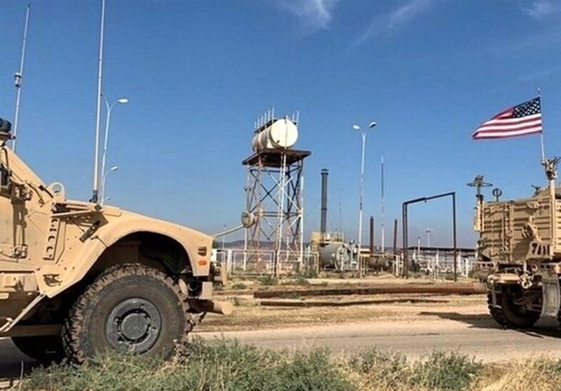 فرود هواپیمای آمریکایی حامل تسلیحات در پایگاهی در حسکه سوریه فرود هواپیمای آمریکایی حامل تسلیحات در پایگاهی در حسکه سوریه
