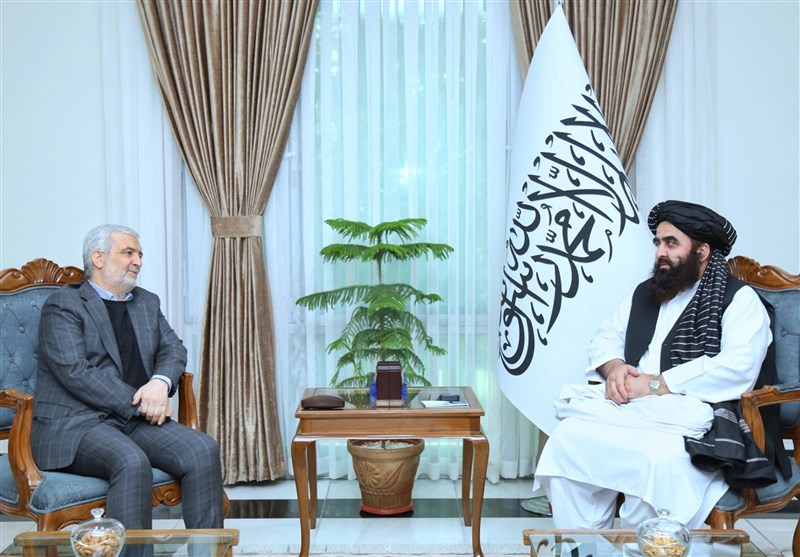 دیدار خداحافظی «کاظمی قمی» با وزیر خارجه حکومت طالبان دیدار خداحافظی «کاظمی قمی» با وزیر خارجه حکومت طالبان