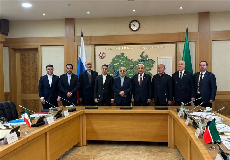 دیدار معاون عراقچی با رئیس پارلمان جمهوری تاتارستان روسیه دیدار معاون عراقچی با رئیس پارلمان جمهوری تاتارستان روسیه