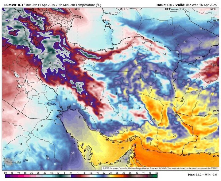 هواشناسی ایران ۲۳ فروردین/ گردوخاک و بارش تگرگ در ۲۰ استان هواشناسی ایران ۲۳ فروردین/ گردوخاک و بارش تگرگ در ۲۰ استان