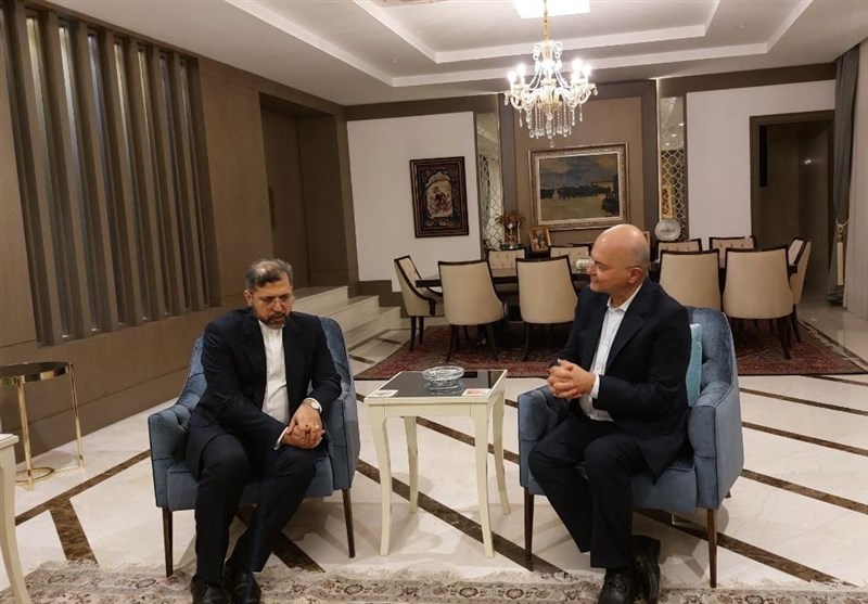 دعوت ایران از برهم صالح برای شرکت در مجمع گفتگوی تهران دعوت ایران از برهم صالح برای شرکت در مجمع گفتگوی تهران