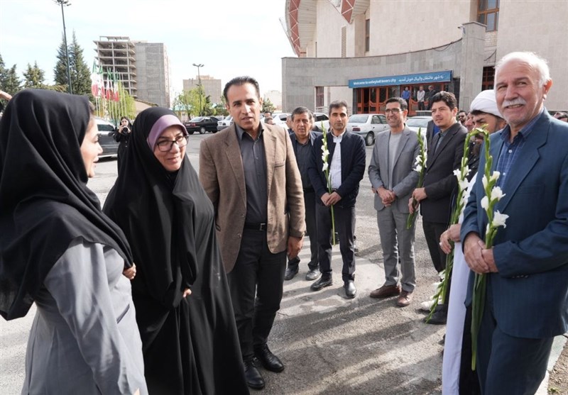 سفر معاون ورزش بانوان به آذربایجان غربی سفر معاون ورزش بانوان به آذربایجان غربی