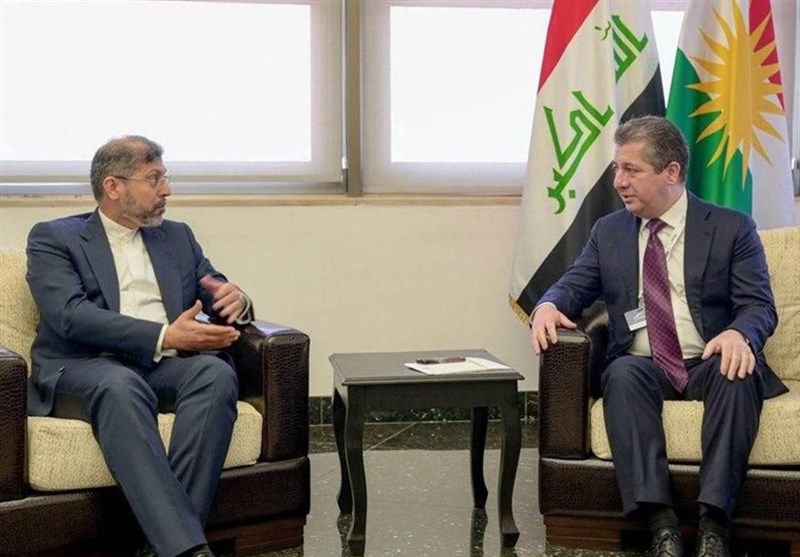 دیدار معاون عراقچی با نخست وزیر اقلیم کردستان دیدار معاون عراقچی با نخست وزیر اقلیم کردستان