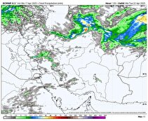 هواشناسی ایران ۳۰ فروردین/ هشدار بارش پراکنده و طوفان در ۶ استان