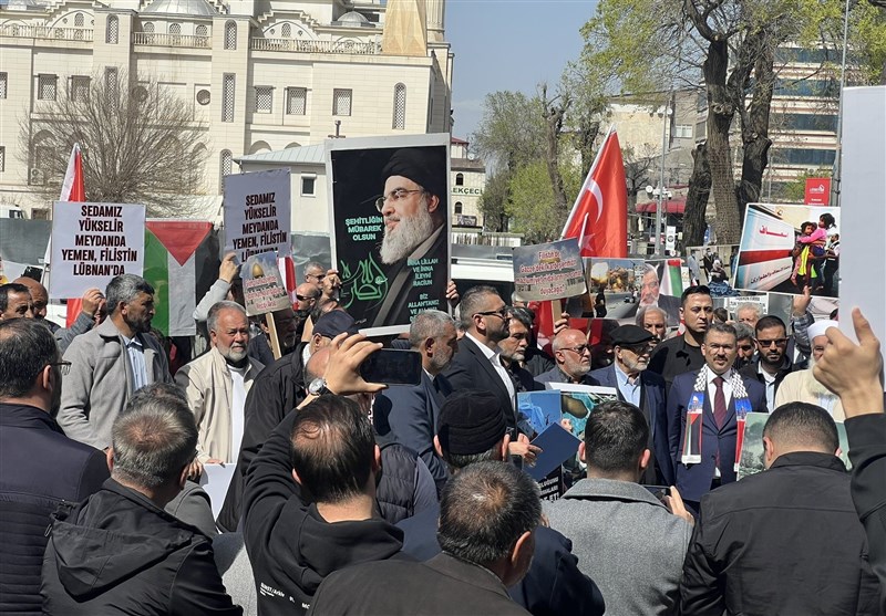 راهپیمایی روز قدس در شهرهای ترکیه راهپیمایی روز قدس در شهرهای ترکیه