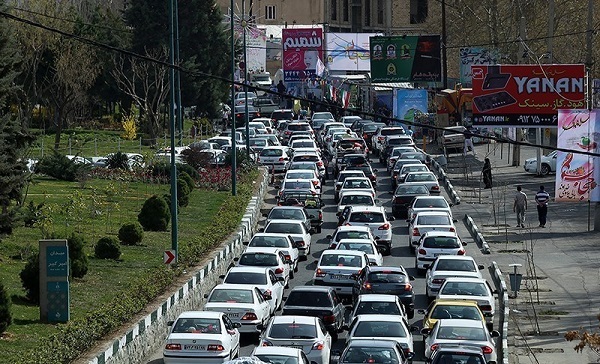 ترافیک سنگین در برخی از محورهای منتهی به شمال کشور