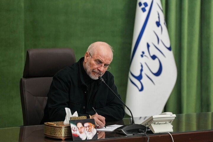 قالیباف درگذشت برادر آیت الله سیستانی را تسلیت گفت