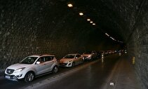 ترافیک سنگین در محورهای شمالی/آزادراه تهران-شمال یکطرفه شد