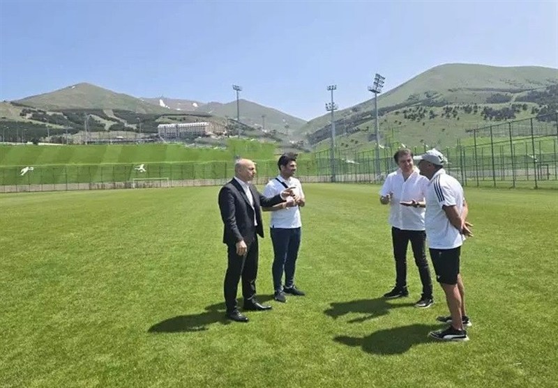 بازدید نمایندگان پرسپولیس از کمپ ارزروم