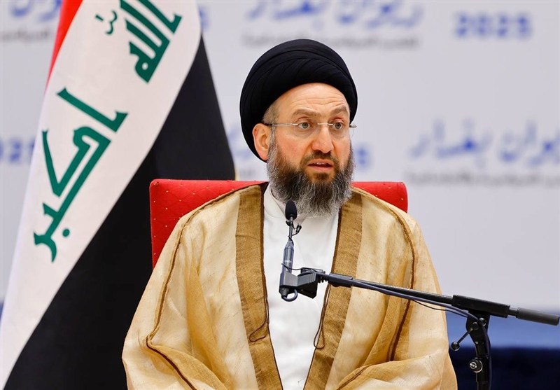 تاکید حکیم بر حمایت همهجانبه عراق از ایران تاکید حکیم بر حمایت همهجانبه عراق از ایران