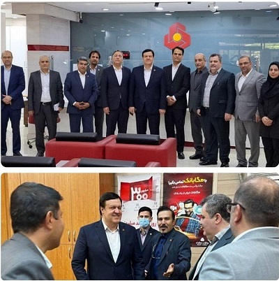 بانك ملت بیش از پیش در كنار مردم خواهد بود/ادامه بازدیدهای میدانی مدیرعامل بانك ملت از شعب و واحدهای پشتیبان بانك ملت بیش از پیش در كنار مردم خواهد بود/ادامه بازدیدهای میدانی مدیرعامل بانك ملت از شعب و واحدهای پشتیبان