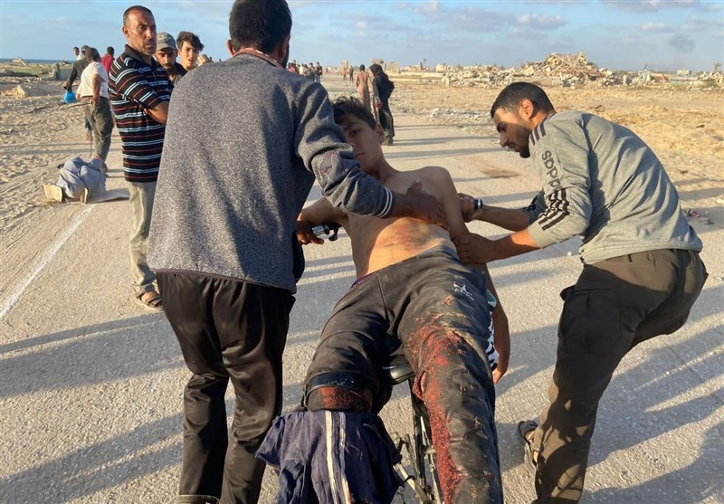 شهادت ۱۱۶ نفر در یک روز در نوار غزه شهادت ۱۱۶ نفر در یک روز در نوار غزه