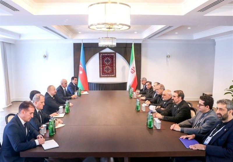 پزشکیان و الهام علی‌اف با یکدیگر دیدار و گفتگو کردند