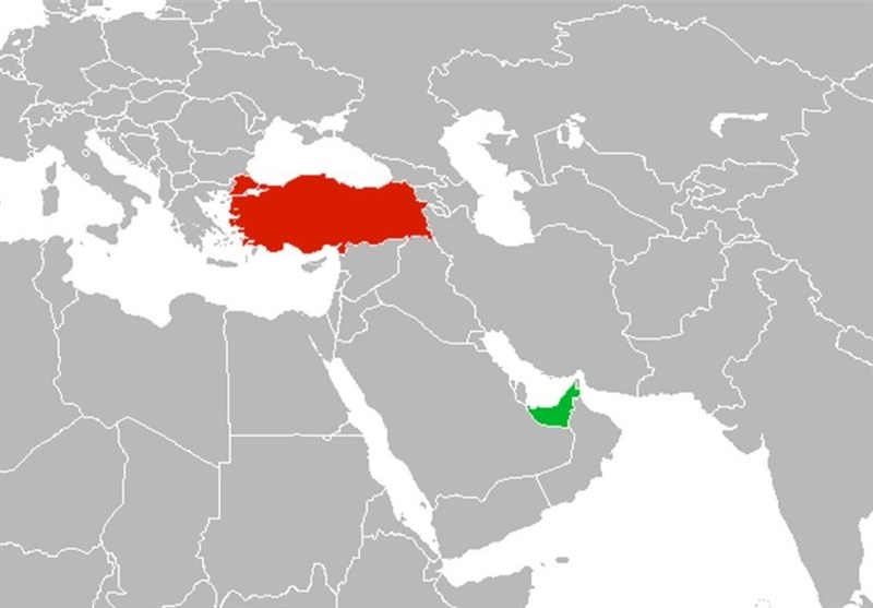 کشور ترکیه , کشور امارات متحده عربی ,