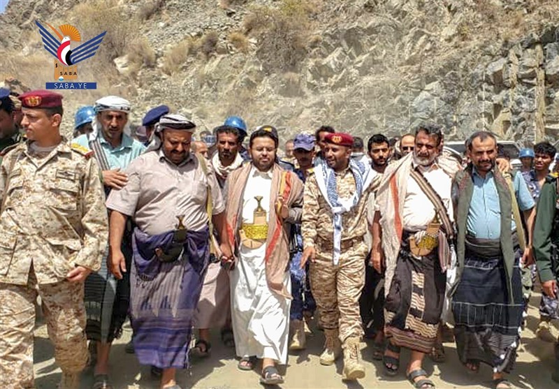انصارالله یمن اتصال جاده استراتژیک به جنوب این کشور را افتتاح کرد