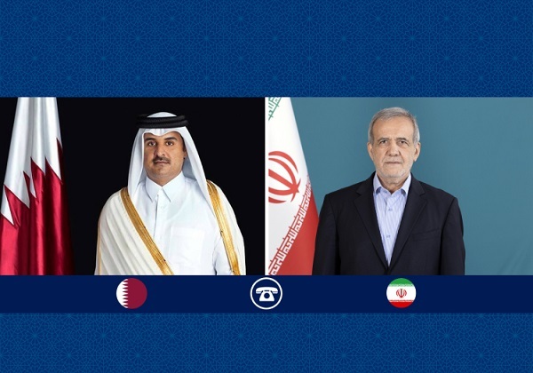 دلجویی پزشکیان از دولت و ملت قطر/ تأکید شیخ تمیم بر گسترش روابط دو کشور دلجویی پزشکیان از دولت و ملت قطر/ تأکید شیخ تمیم بر گسترش روابط دو کشور