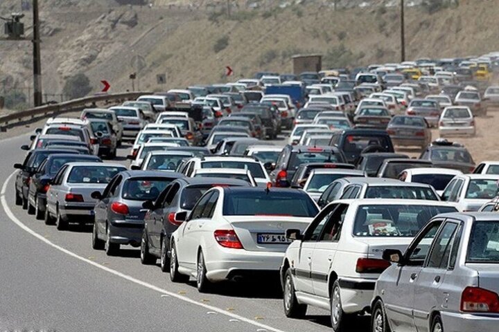 ترافیک سنگین در چالوس و هراز ترافیک سنگین در چالوس و هراز