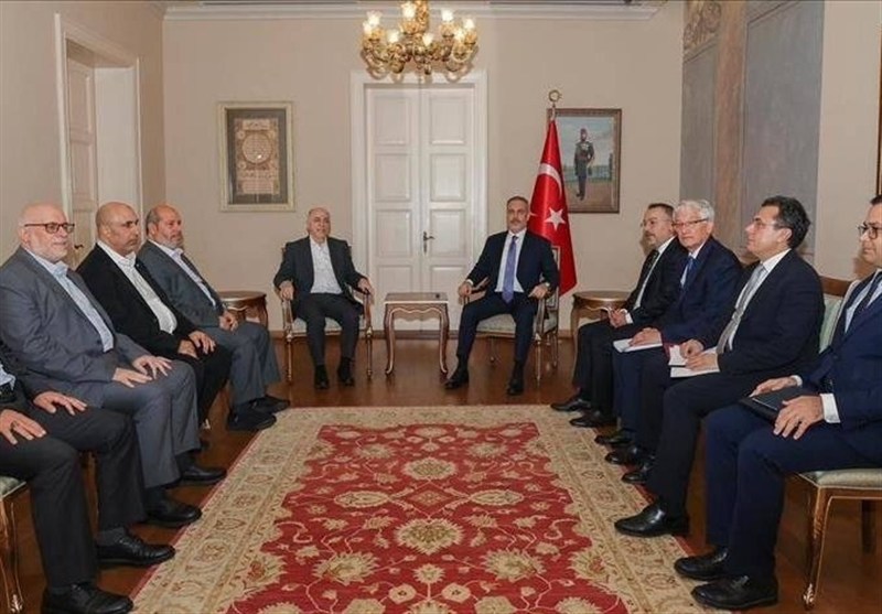 جزئیات دیدار هیئتی از حماس با وزیر خارجه ترکیه جزئیات دیدار هیئتی از حماس با وزیر خارجه ترکیه