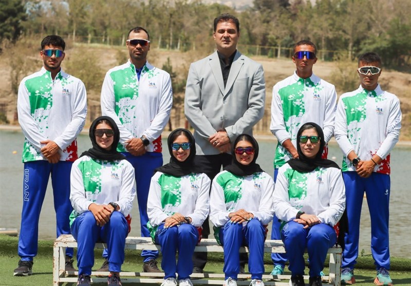 تیم قایقرانی زیر ۱۸ سال ایران عازم روسیه شد