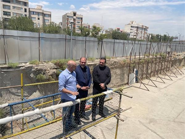 بازدید مدیرعامل ثمسکن از پروژه چندمنظوره مقدم بازدید مدیرعامل ثمسکن از پروژه چندمنظوره مقدم