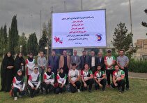 افتتاح اسکوربورد سایت تیراندازی با کمان ورزشگاه آزادی