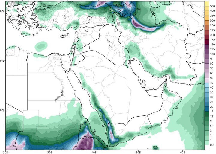 پیشبینی بارش باران و کاهش دمای هوا در نوار شمالی کشور تا روز سهشنبه پیشبینی بارش باران و کاهش دمای هوا در نوار شمالی کشور تا روز سهشنبه