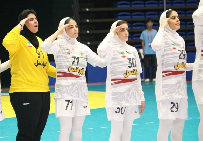 دختران هندبال ایران پنجم آسیا شدند دختران هندبال ایران پنجم آسیا شدند