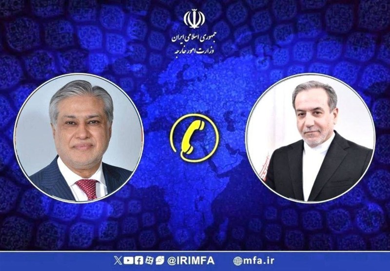 تاکید عراقچی و همتای پاکستانی بر لزوم توقف فوری جنایات رژیم صهیونیستی تاکید عراقچی و همتای پاکستانی بر لزوم توقف فوری جنایات رژیم صهیونیستی