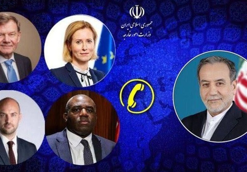 تماس تلفنی عراقچی با سه وزیر و مسئول سیاست اتحادیه اروپا