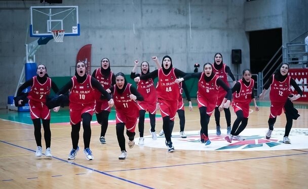 دومین برد دختران بسکتبال ایران در غرب آسیا و صعود به فینال دومین برد دختران بسکتبال ایران در غرب آسیا و صعود به فینال