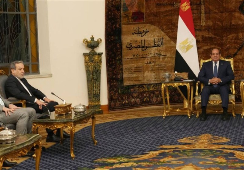 دیدار عراقچی با رئیس جمهور مصر دیدار عراقچی با رئیس جمهور مصر