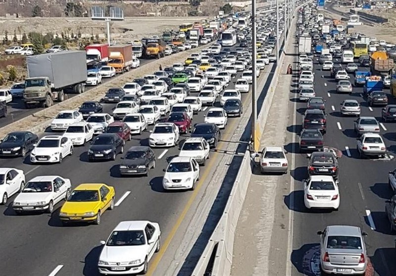 آزاد راه تهران شمال مسدود شد