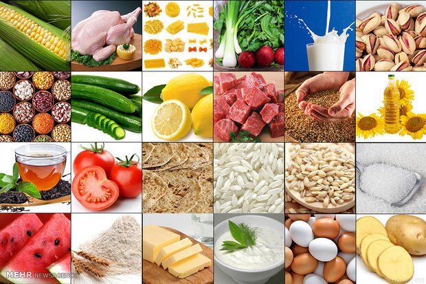 تورم کالاهای خوراکی چقدر است؟