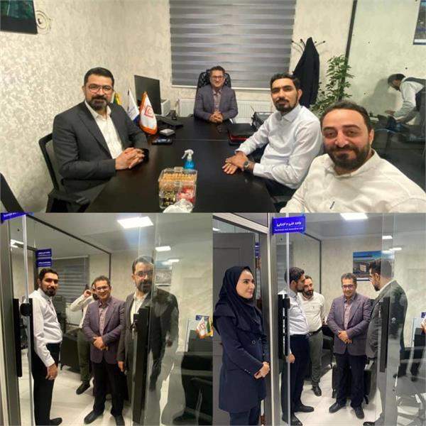 بازدید عضو هیئت‌مدیره ثمسکن از شرکت سرمایه‌گذاری مسکن البرز و بررسی روند پروژه مسکونی بابلسر