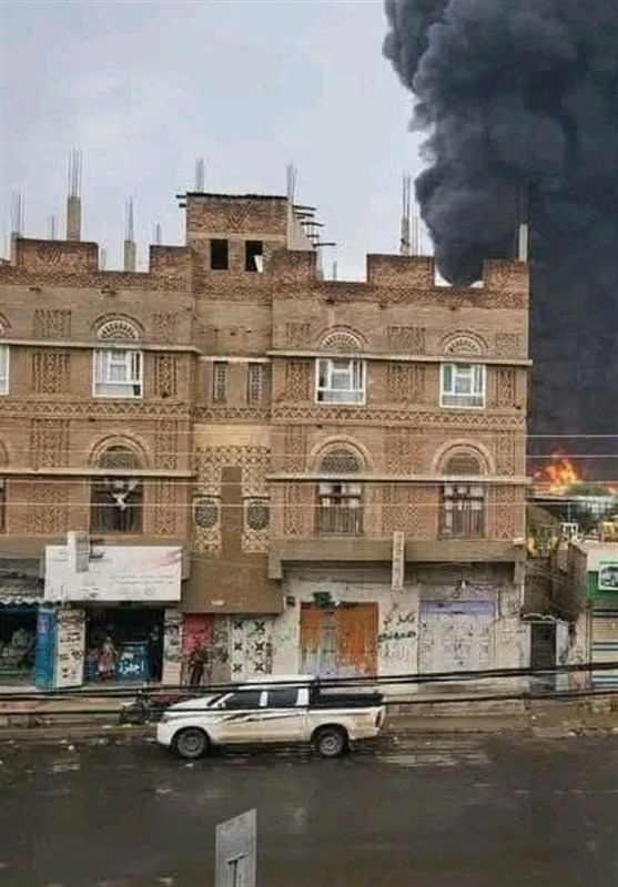 انفجارهای پیاپی در صنعا درپی حمله جنگندههای صهیونیستی انفجارهای پیاپی در صنعا درپی حمله جنگندههای صهیونیستی