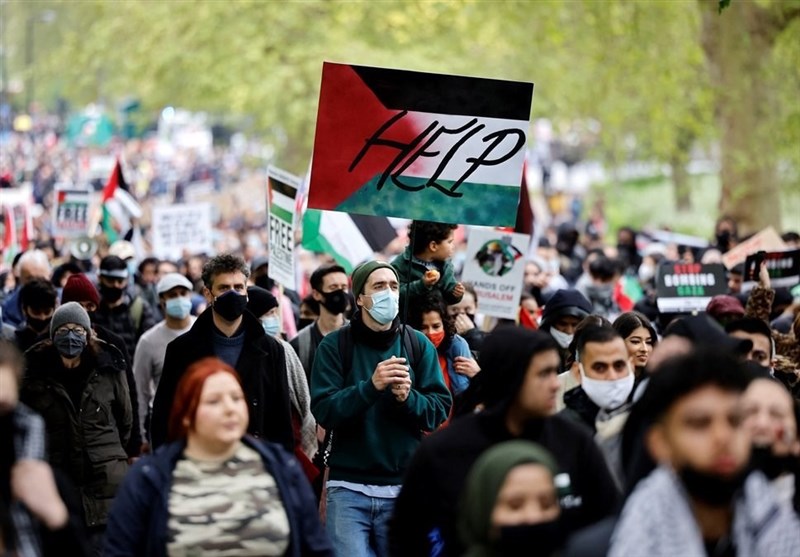 تظاهرات حمایت از فلسطین در اروپا؛ درخواست تحریم اسرائیل تظاهرات حمایت از فلسطین در اروپا؛ درخواست تحریم اسرائیل