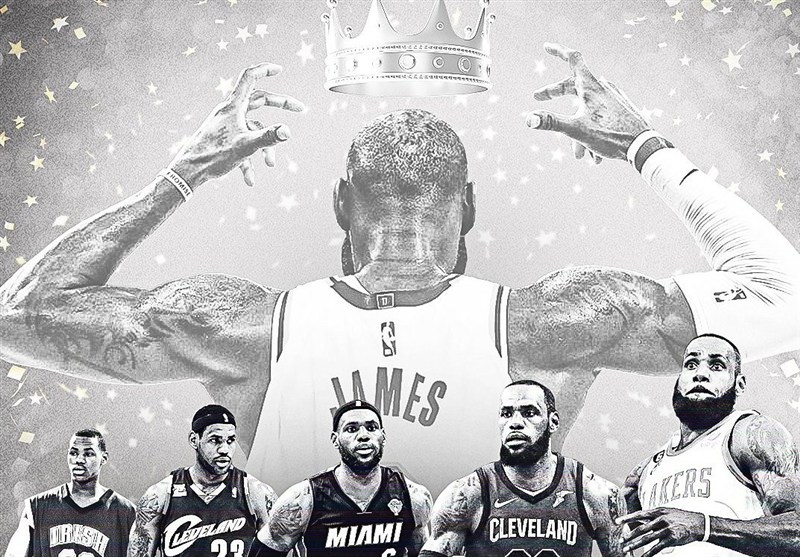 رکوردهای لبران جیمز که تاریخ NBA را بازنویسی کردند رکوردهای لبران جیمز که تاریخ NBA را بازنویسی کردند