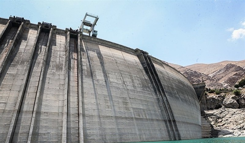 کاهش 80درصدی ذخایر آبی سد کرج کاهش 80درصدی ذخایر آبی سد کرج
