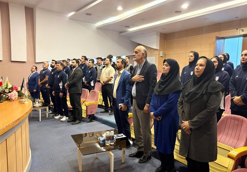 برگزاری مراسم بدرقه تیمهای فوتسال دختران و پسران زیر 17 سال ایران + تصاویر برگزاری مراسم بدرقه تیمهای فوتسال دختران و پسران زیر 17 سال ایران + تصاویر