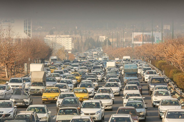 هوای تهران در آستانه آلودگی هوای تهران در آستانه آلودگی