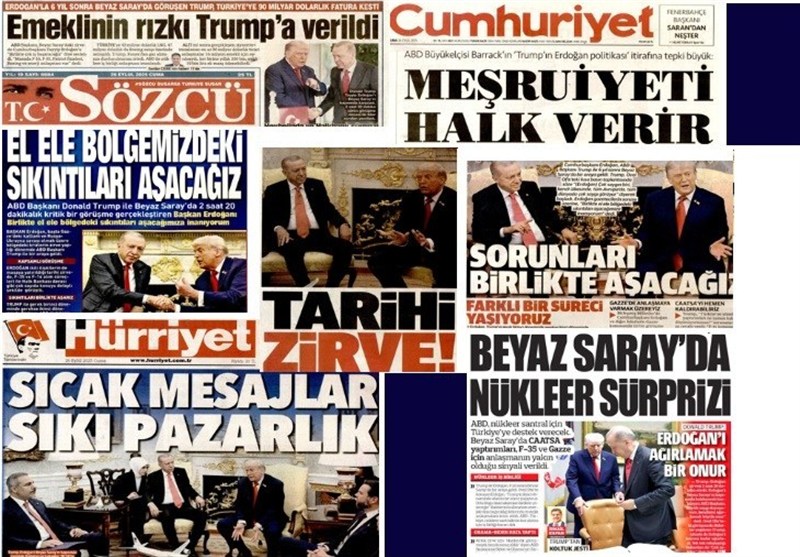 کشور ترکیه , رجب طیب اردوغان , دونالد ترامپ ,