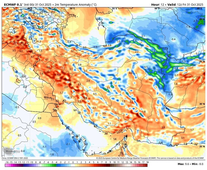 ورود سامانه بارشی جدید به شمال کشور از فردا/کاهش نسبی دما در راه است ورود سامانه بارشی جدید به شمال کشور از فردا/کاهش نسبی دما در راه است