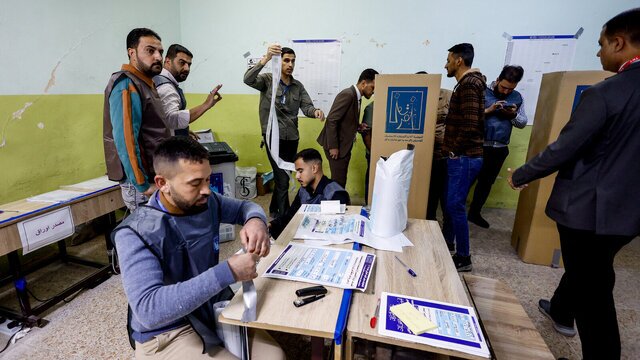 نتایج اولیه انتخابات عراق؛ حزب السودانی پیشتاز است نتایج اولیه انتخابات عراق؛ حزب السودانی پیشتاز است